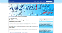 Desktop Screenshot of anaconda.de